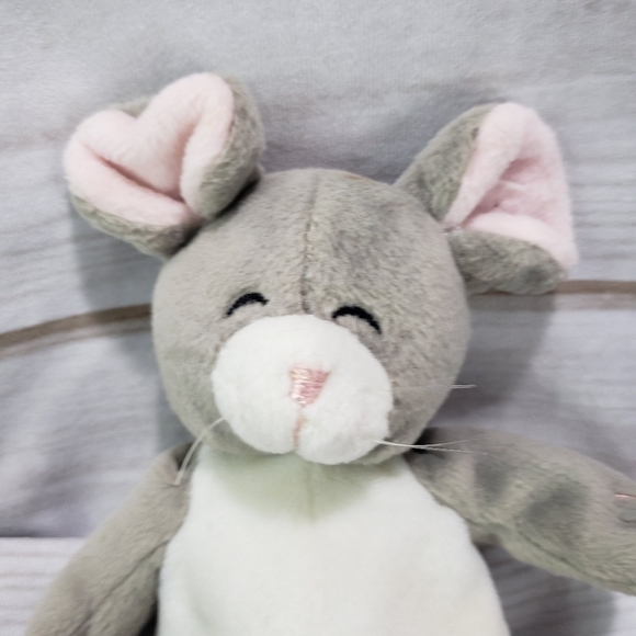 Mary Meyer Gray Mouse Beanbag Plush Stuffed Toy Yankee Candle 8 Inch 1998 Snuffy - Picture 2 of 6